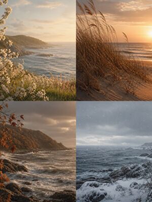 Seasonal Scented Candles - The Times & Tides Collection